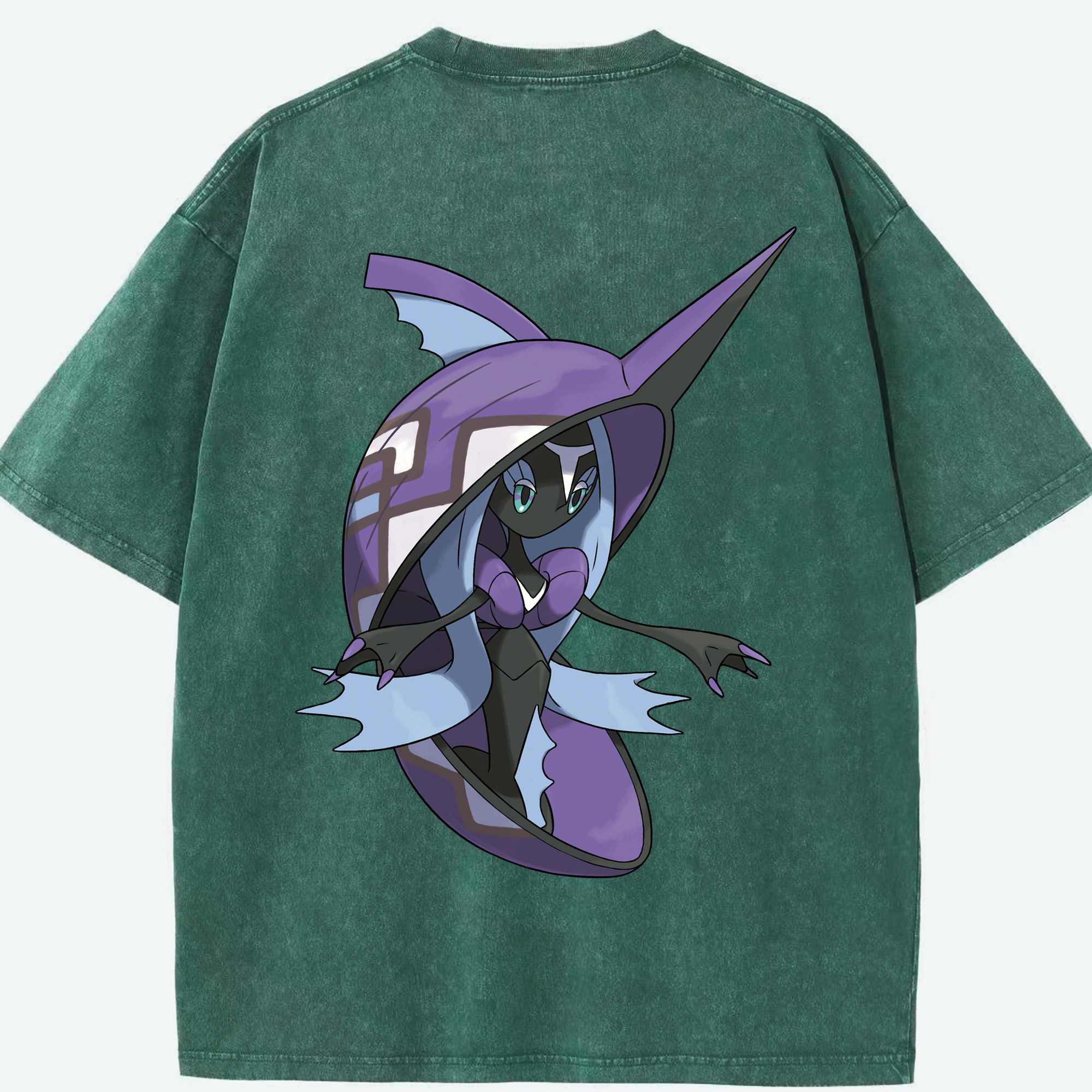 （画像用） ポケットモンスター Pokémon 綿100% ヴィンテージ風 半袖Tシャツ（背面プリント）